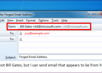 How Scammers Forge Email Addresses, and How You Can Tell
