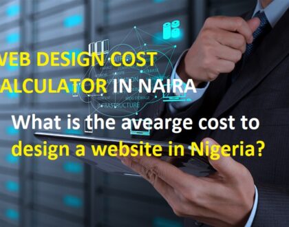 How Much Does It Cost To Design A Website in Nigeria?