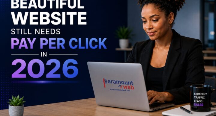WHY YOUR BEAUTIFUL WEBSITE STILL NEEDS PPC(PAY PER CLICK) TO GET FOUND IN 2026